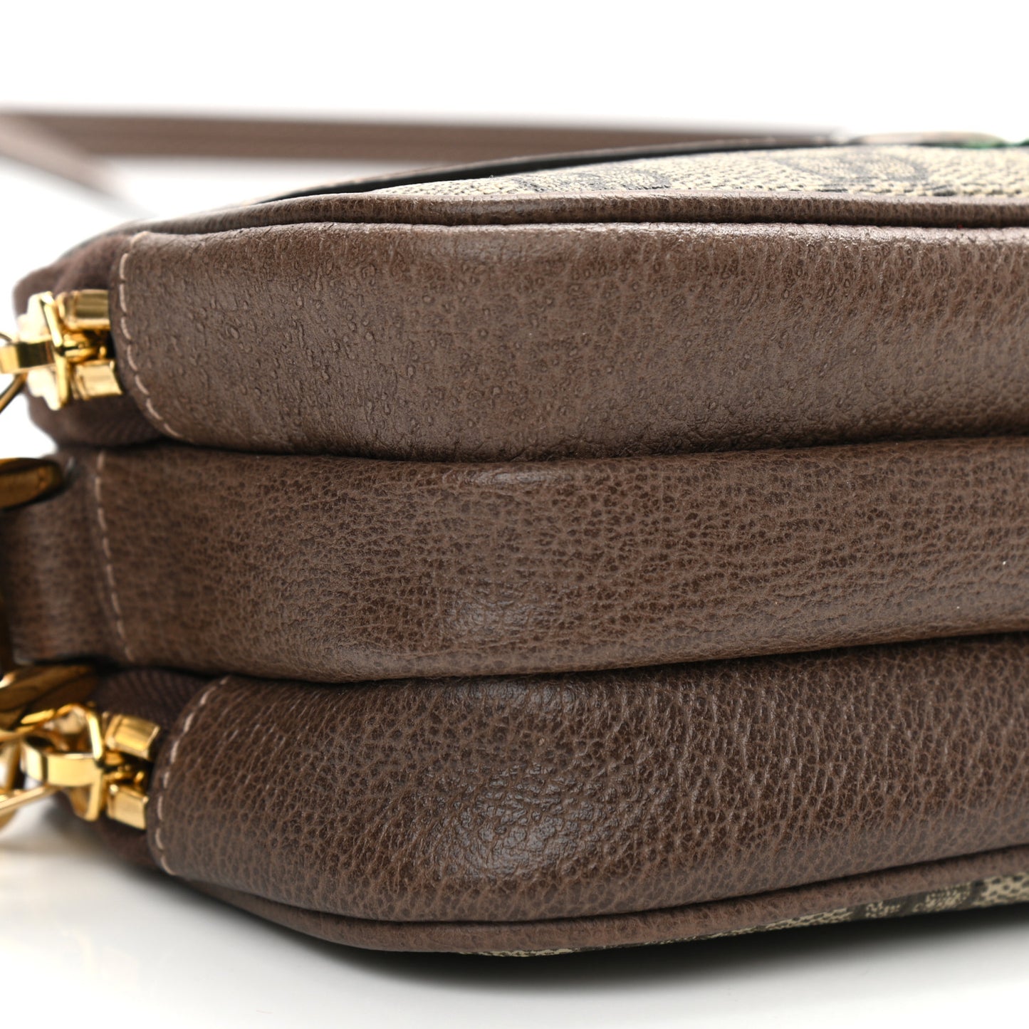 GG Supreme Monogram Web Mini Ophidia GG Bag Brown