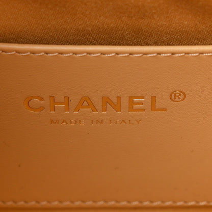 Chanel Braided Raffia Calfskin Quilted Mini Chanel 25 Handbag Beige Black 6 of 11