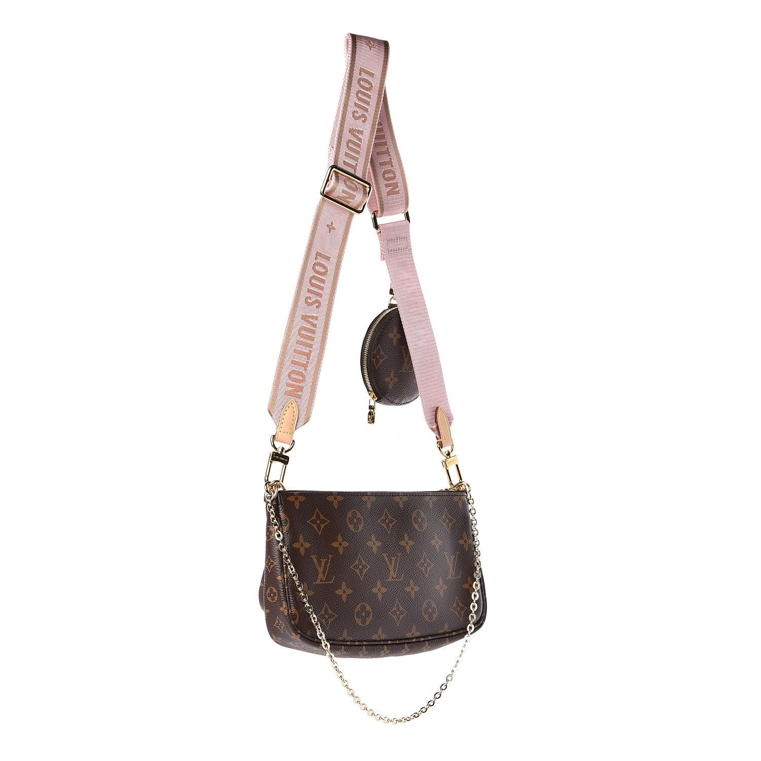 Louis Vuitton Monogram Multi Pochette Accessories Rose Clair 3 of 11