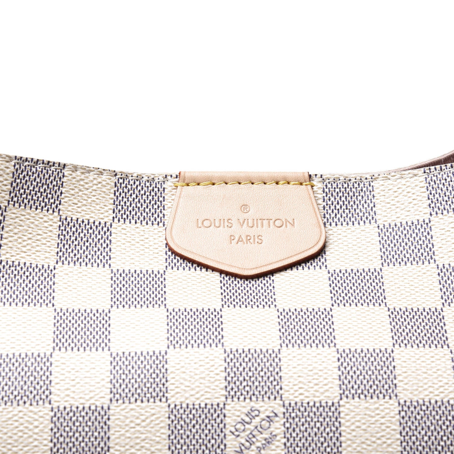 Damier Azur Graceful MM Rose Ballerine