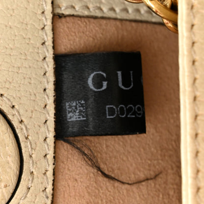 Gucci Textured Calfskin Web Small Ophidia Chain Shoulder Bag Mystic White 12 of 12