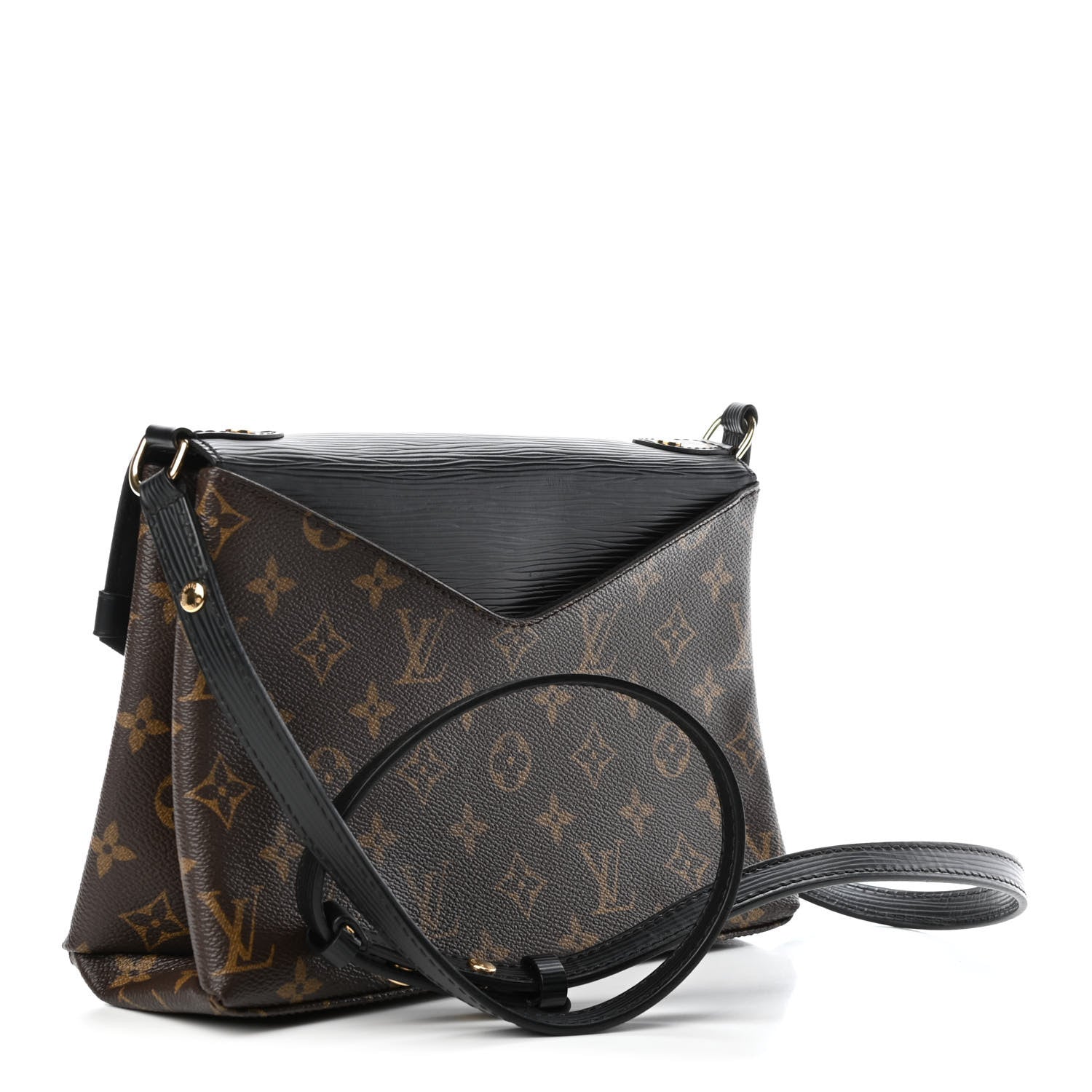 Louis Vuitton Epi Monogram Saint Michel Black 2 of 4