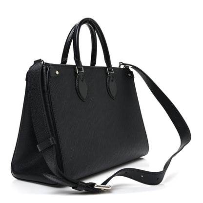 Louis Vuitton Epi Grenelle Tote MM Black 3 of 9