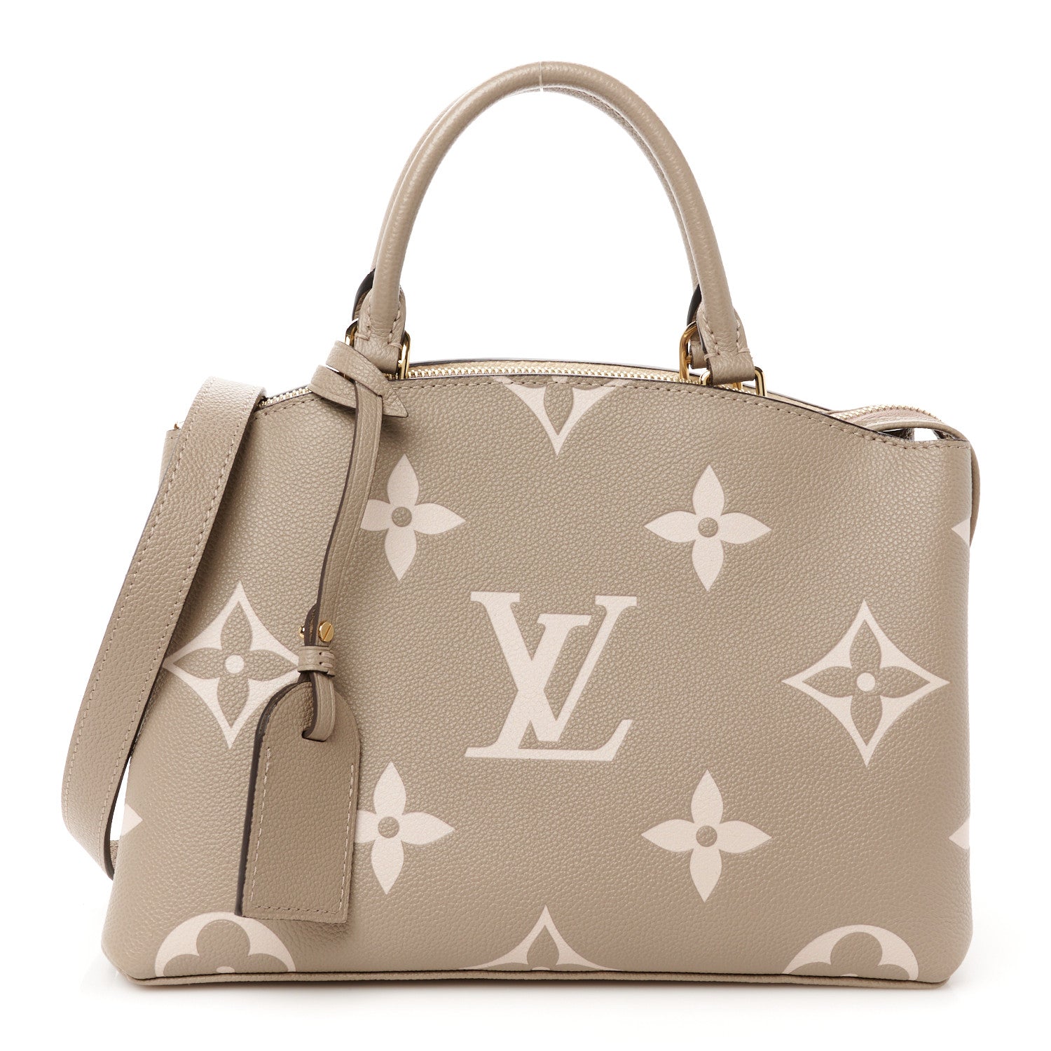 Louis Vuitton Empreinte Monogram Giant Petit Palais Tourterelle Creme 1 of 9