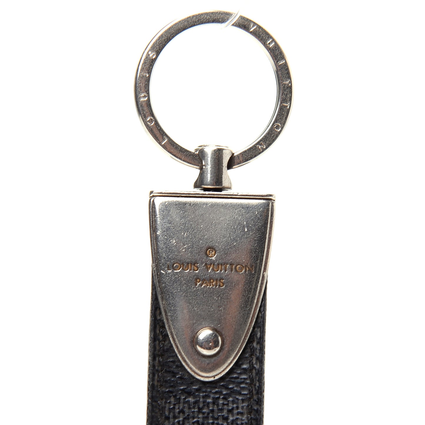 Damier Graphite Dragonne LV Key Holder