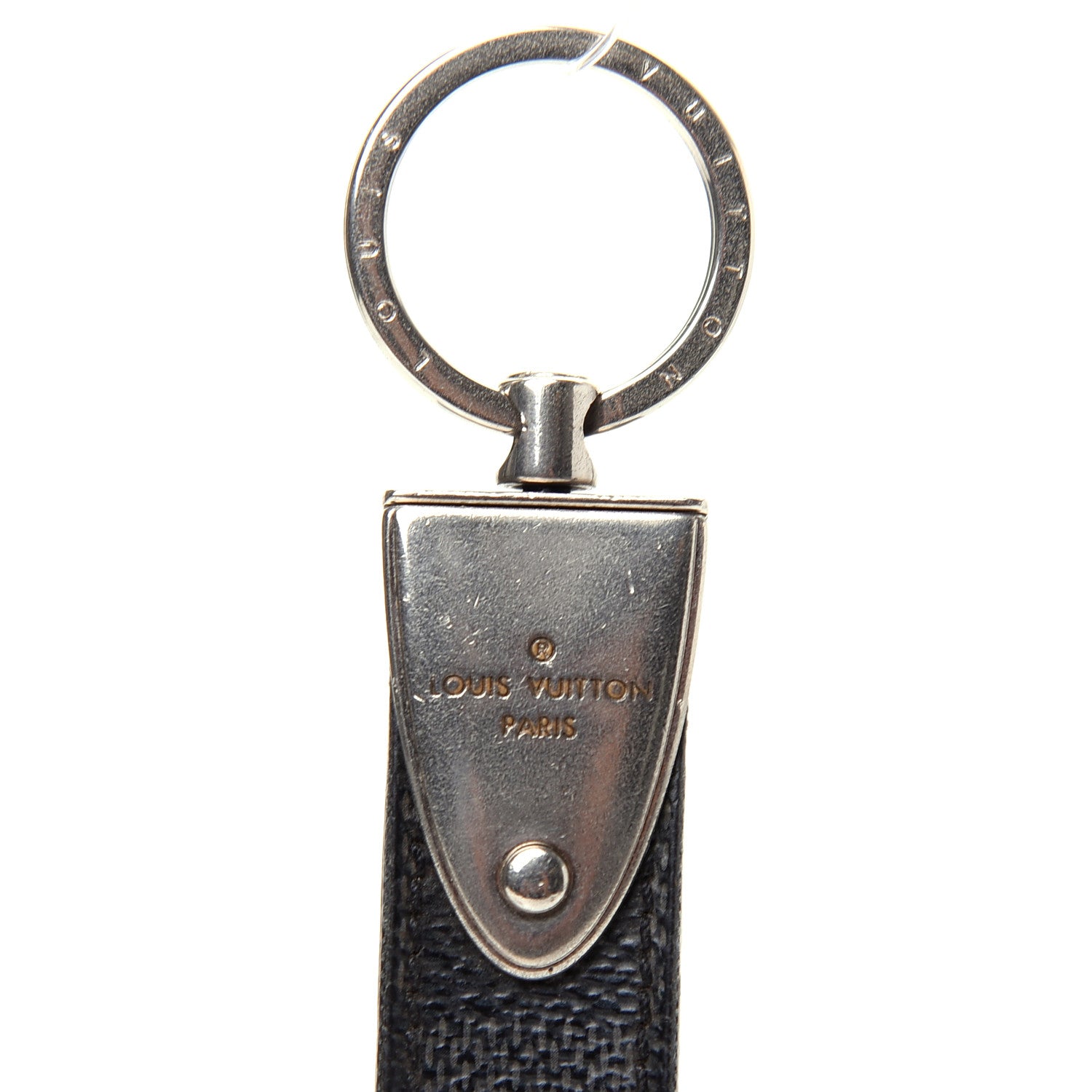 Louis Vuitton Damier Graphite Dragonne LV Key Holder 3 of 3