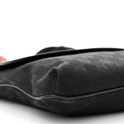 Gucci Monogram Signature Web Small Messenger Black 9 of 18