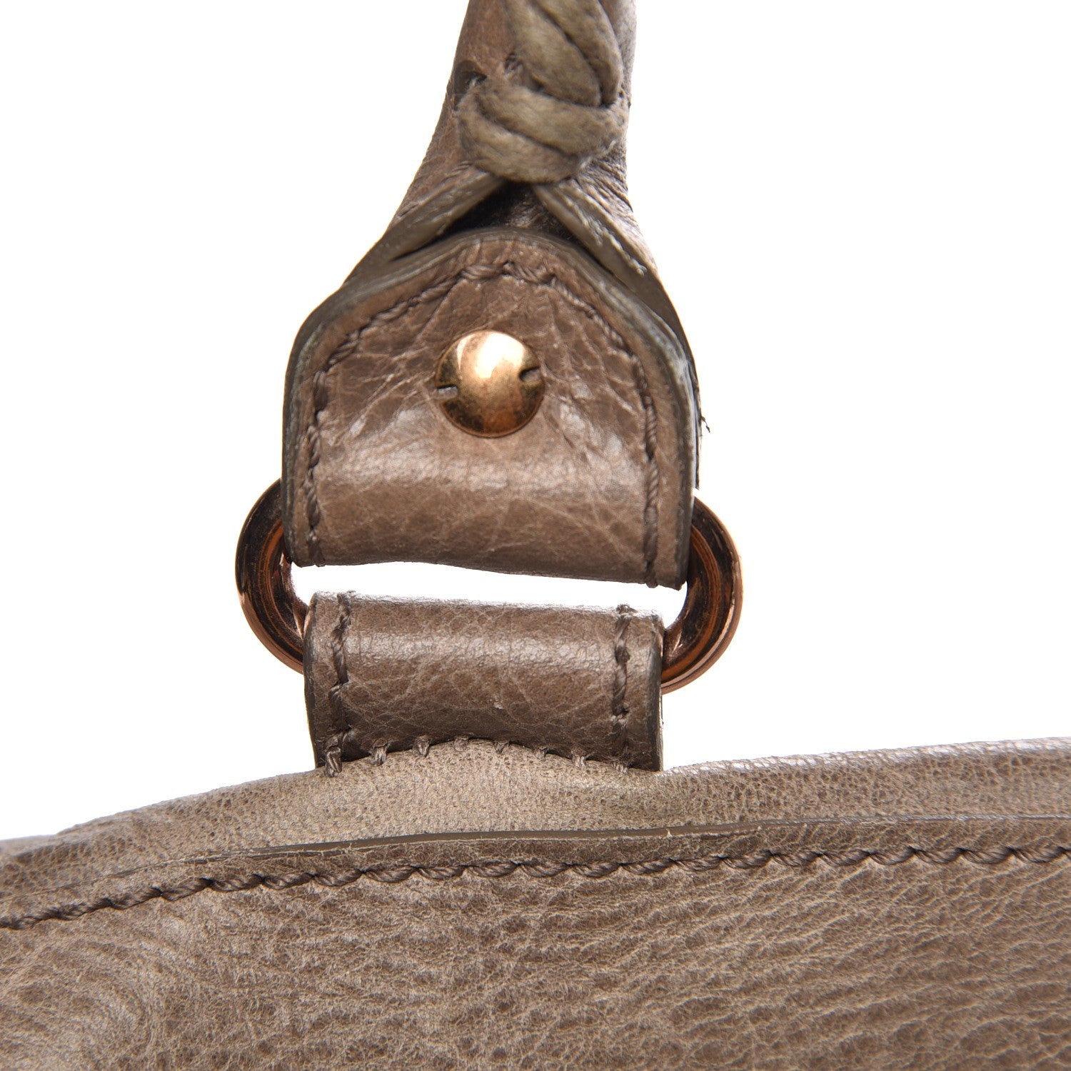 Balenciaga Agneau Giant 12 Rose Gold Hardware Work Gris Poivre 11 of 12