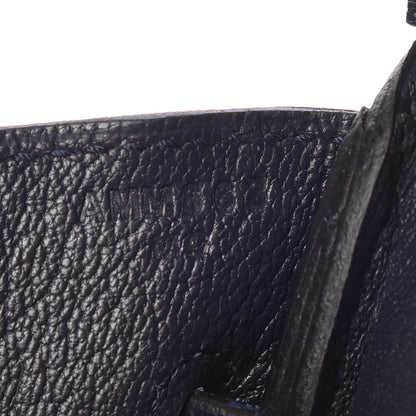 Hermes Togo Birkin 30 Bleu Nuit 9 of 33