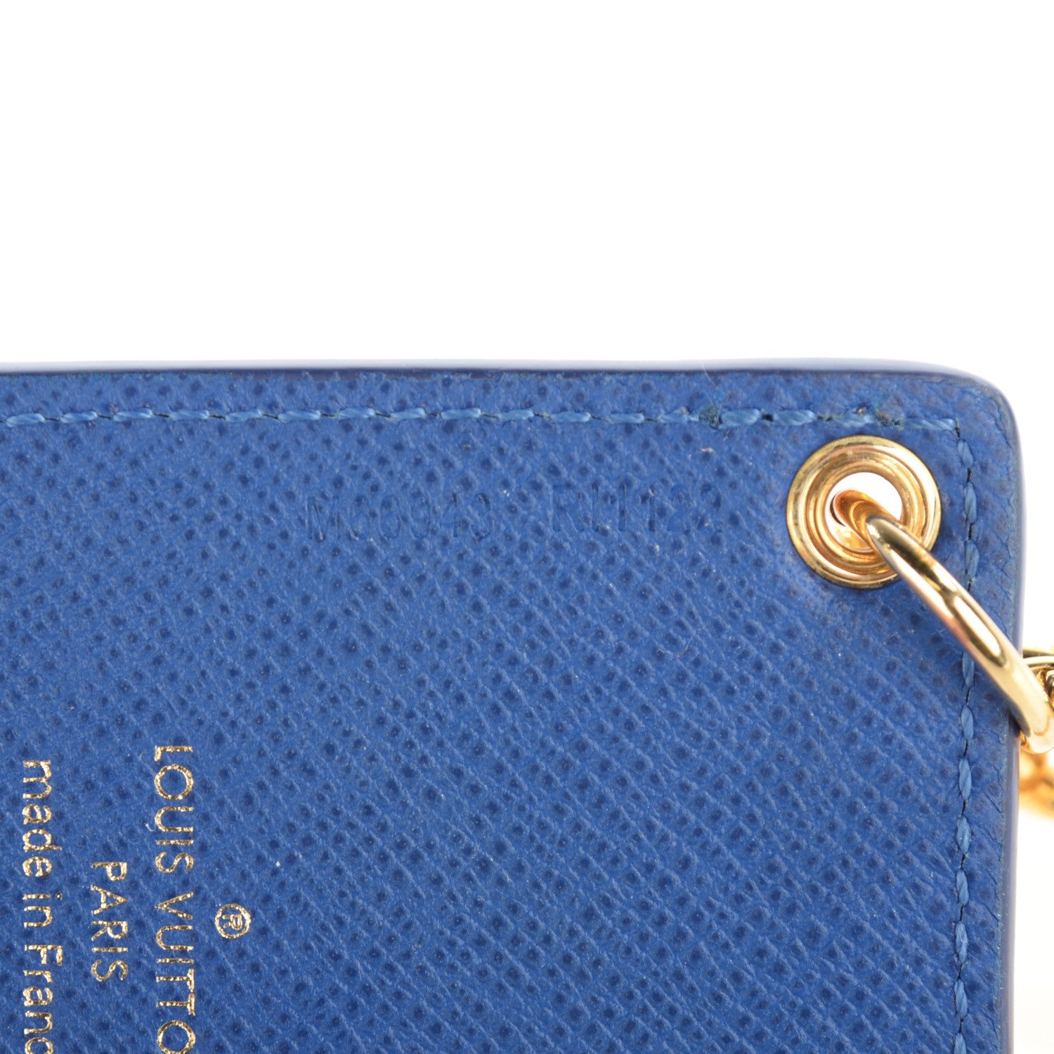 Louis Vuitton Damier Azur Illustre Groom Key Holder 5 of 6