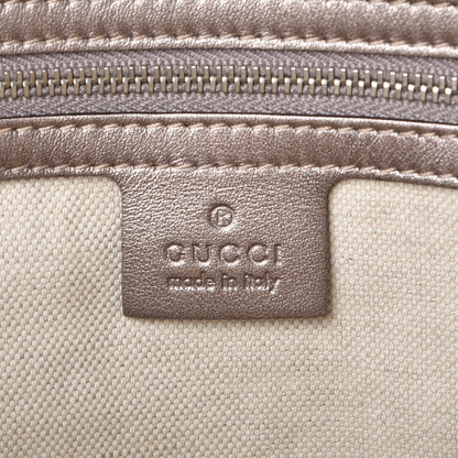 Gucci Metallic Guccissima Large GG Twins Tote Mauve 6 of 9