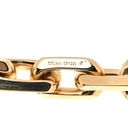 Louis Vuitton LV Edge Necklace Cadenas Gold 5 of 6