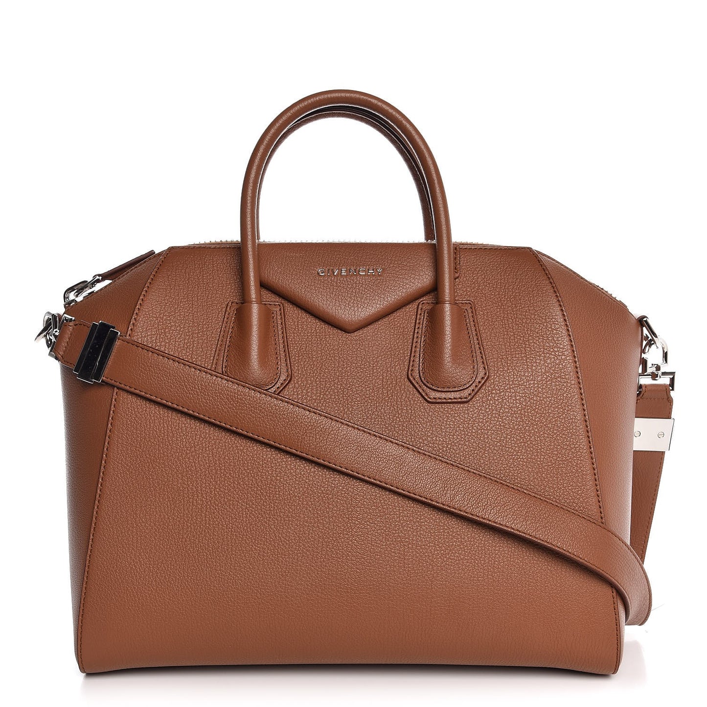 Sugar Goatskin Medium Antigona Cognac