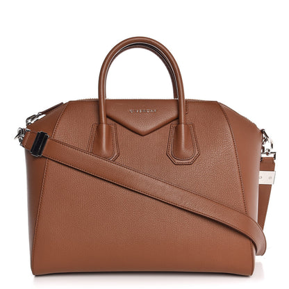 Givenchy Sugar Goatskin Medium Antigona Cognac 1 of 8