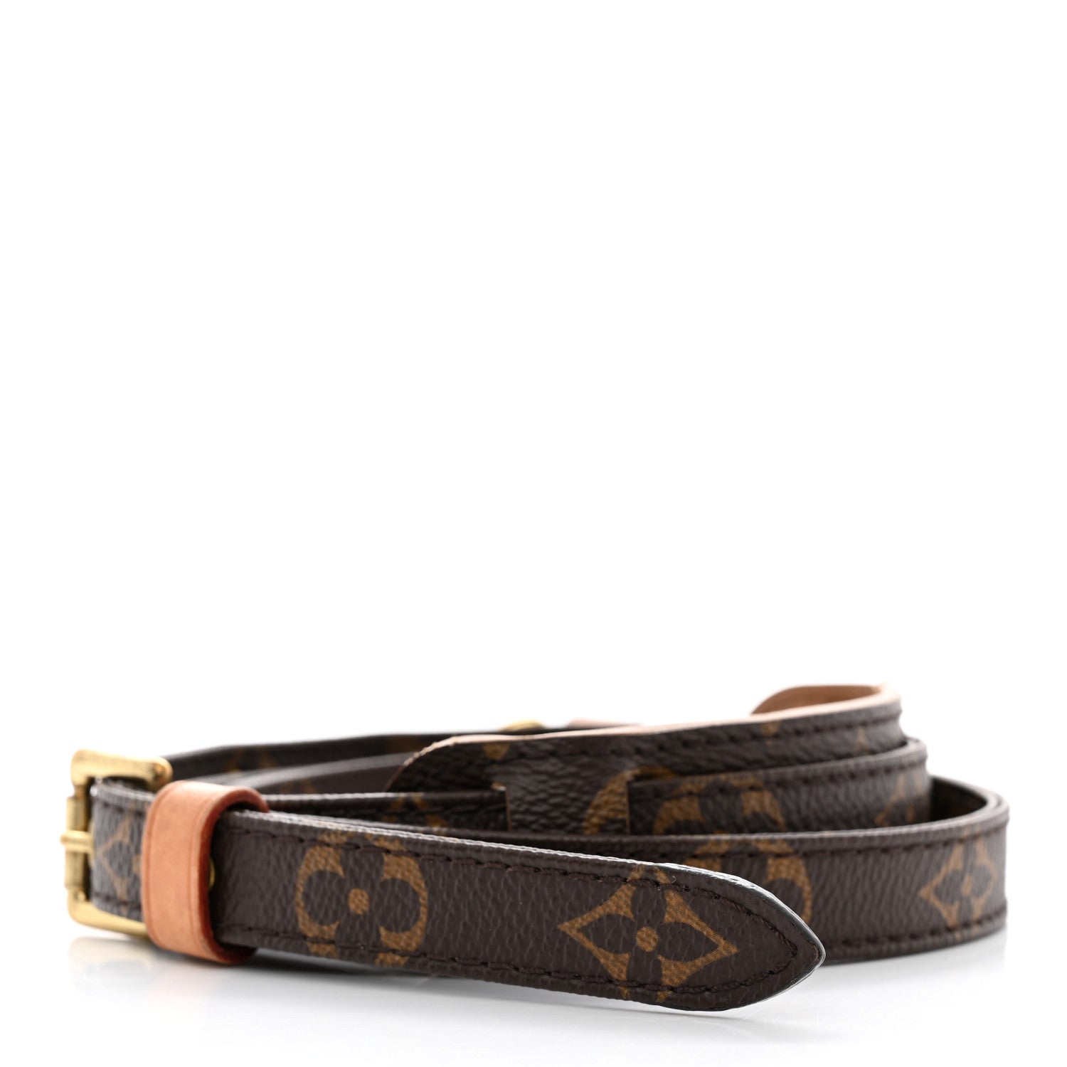 Louis Vuitton Monogram 16mm Adjustable Shoulder Strap 2 of 8