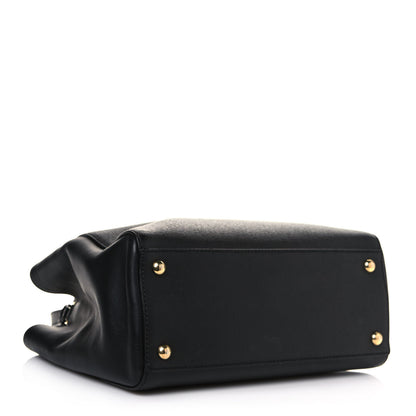 Fendi Vitello Elite Petite 2Jours Tote Black 4 of 15