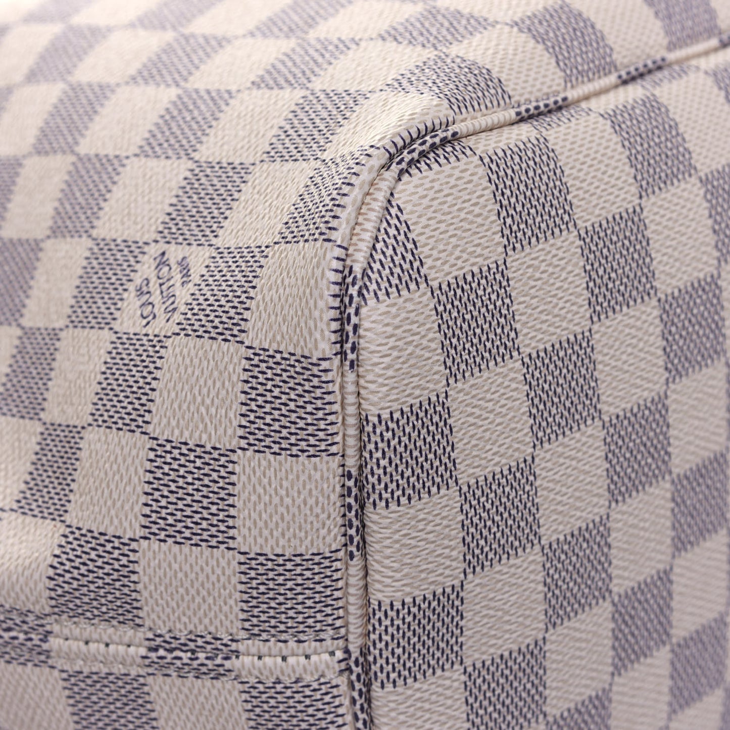 Damier Azur Neo Neverfull MM Rose Ballerine