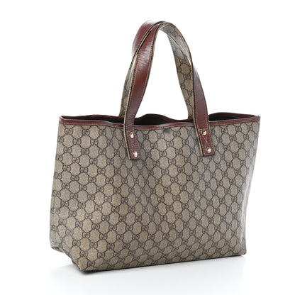 Gucci GG Plus Monogram Medium Signature Web Loop Tote Brown 3 of 11