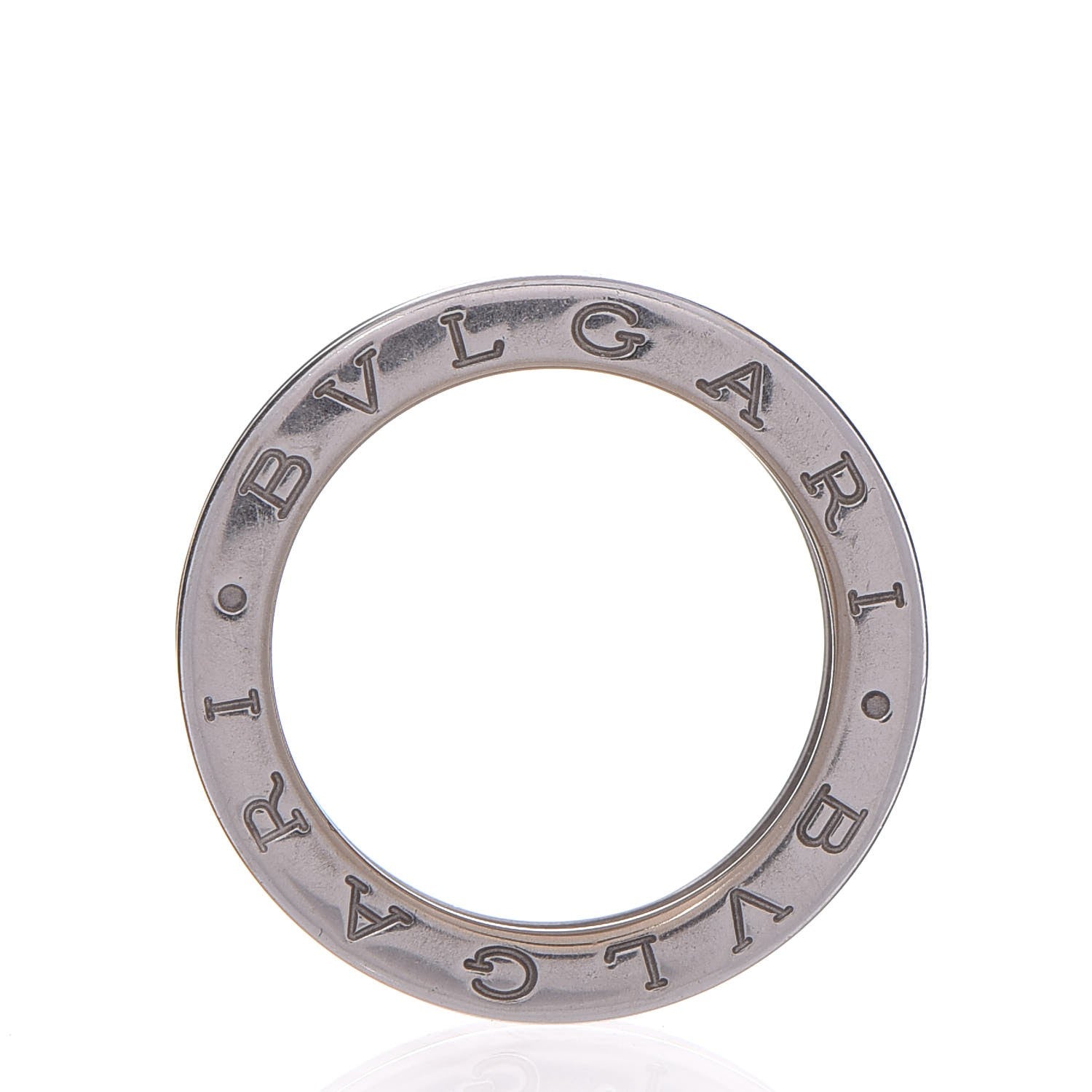 Bulgari 18K White Gold B.Zero1 Ring 52 6 3 of 5