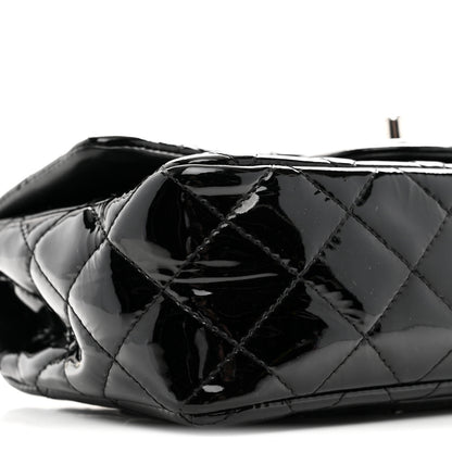 Chanel Patent Calfskin Quilted Mini Rectangular Flap Black 9 of 10