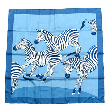 Hermes Silk Les Zebres II Scarf 90 1 of 4