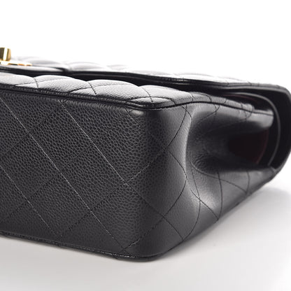 Chanel Caviar Quilted Jumbo Double Flap Black 6 of 10