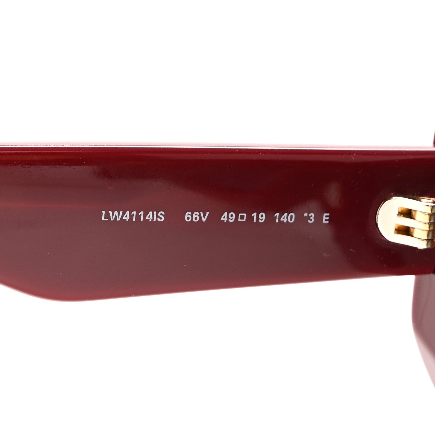 Loewe Acetate Cat Eye Sunglasses LW4114IS Opaline 6 of 6