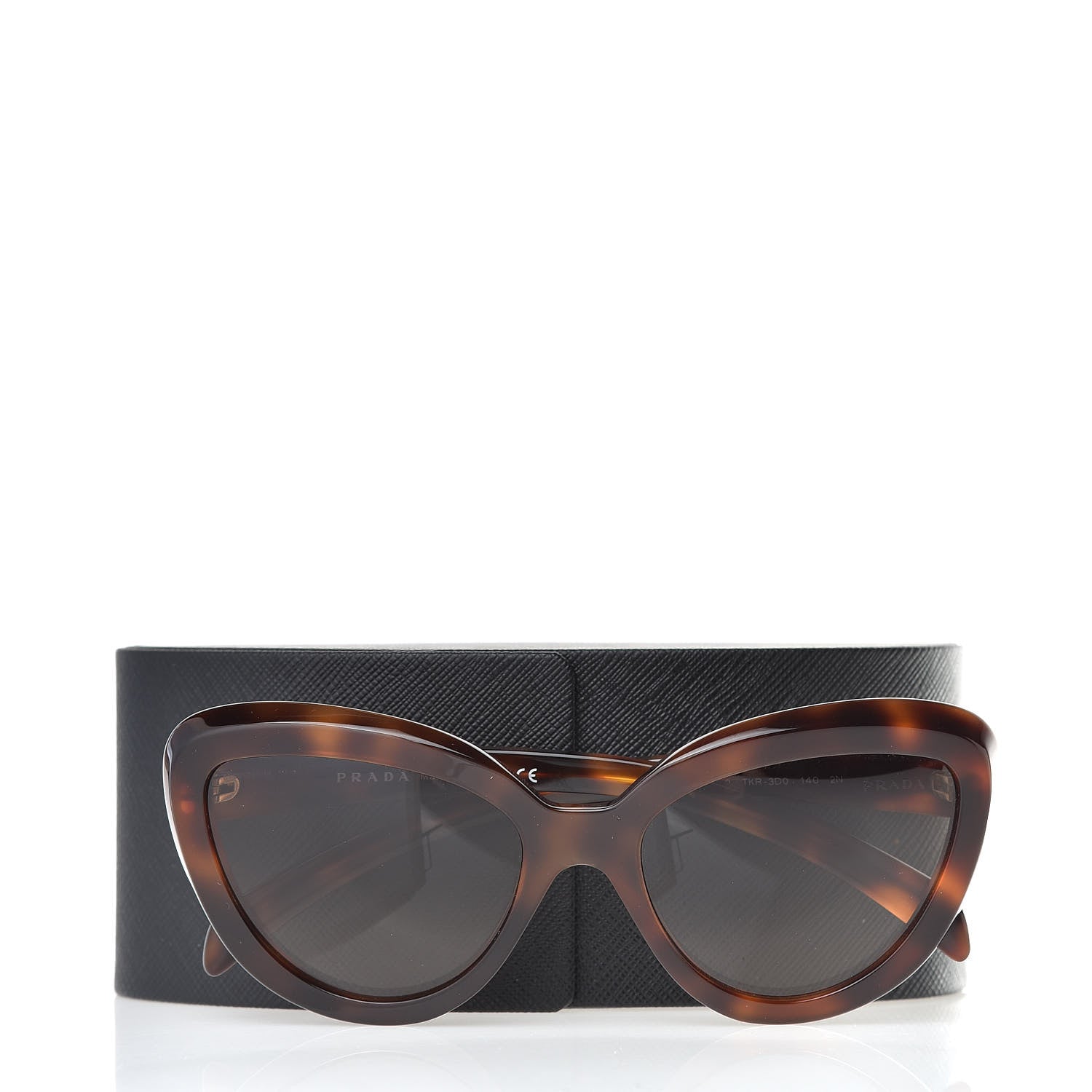 Prada Cat Eye Sunglasses SPR 08R Tortoise 8 of 8