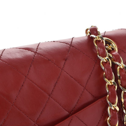 Chanel Lambskin Quilted Small Double Flap Red 12 of 12