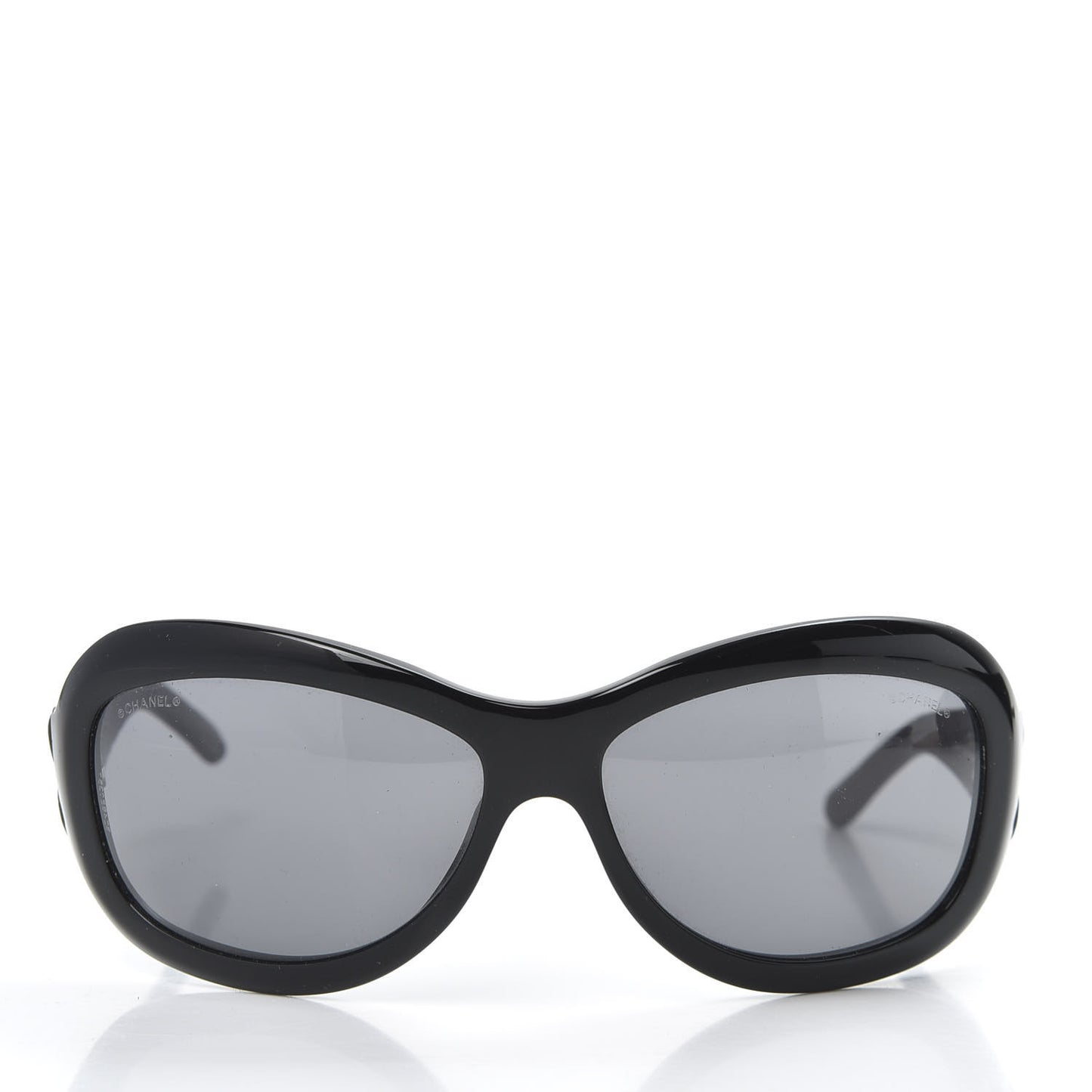 Lambskin Quilted CC Sunglasses 5116-Q Black