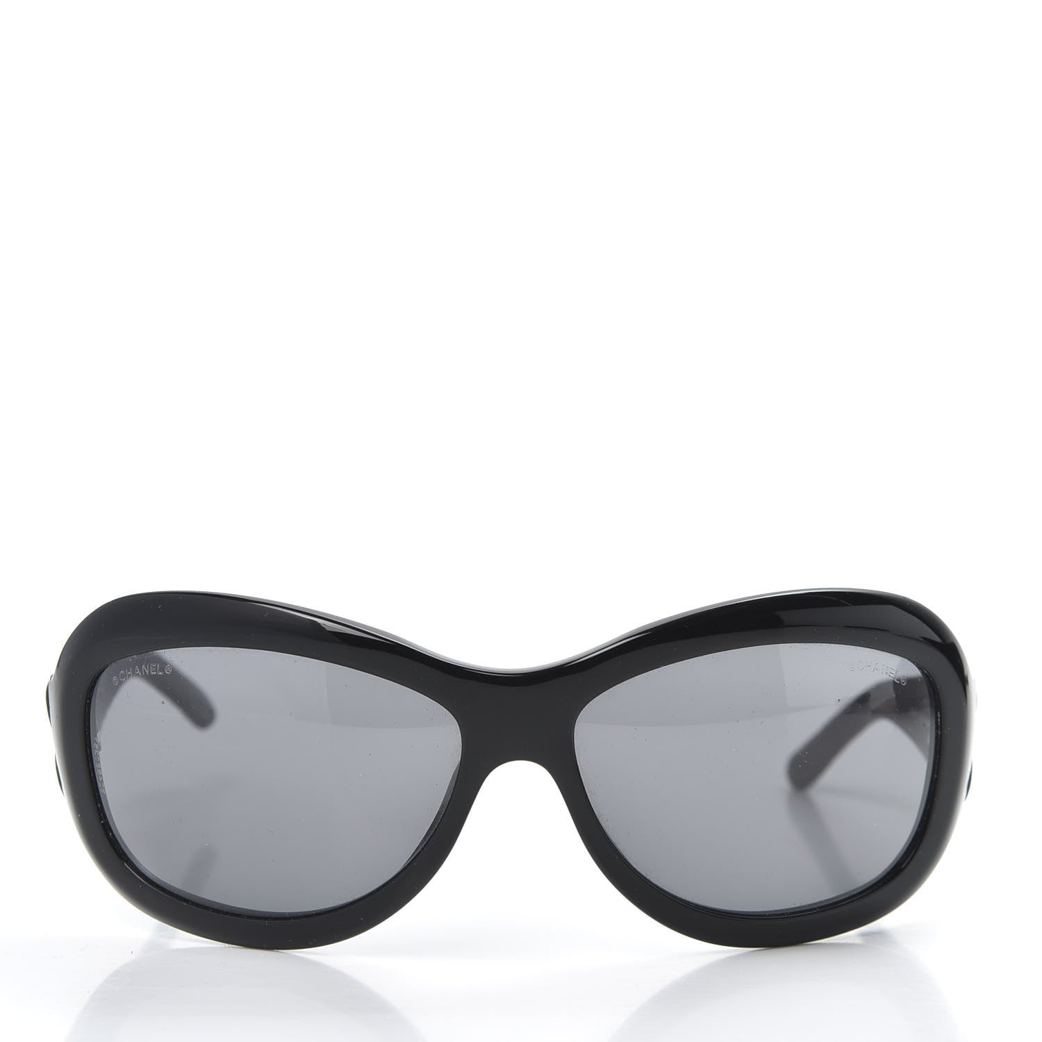 Chanel Lambskin Quilted CC Sunglasses 5116-Q Black 2 of 9