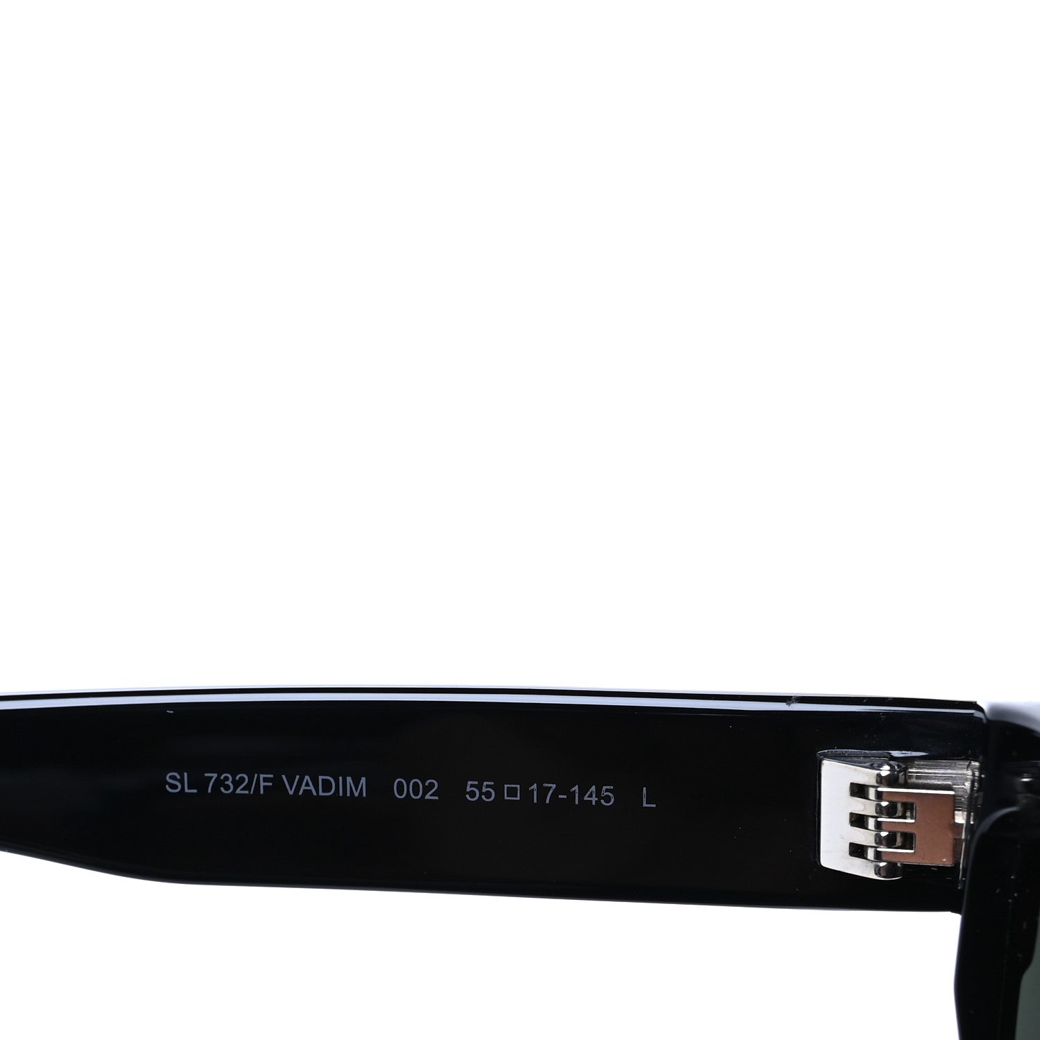 Saint Laurent Acetate Vadim Sunglasses SL 732/F Black Havana 5 of 8