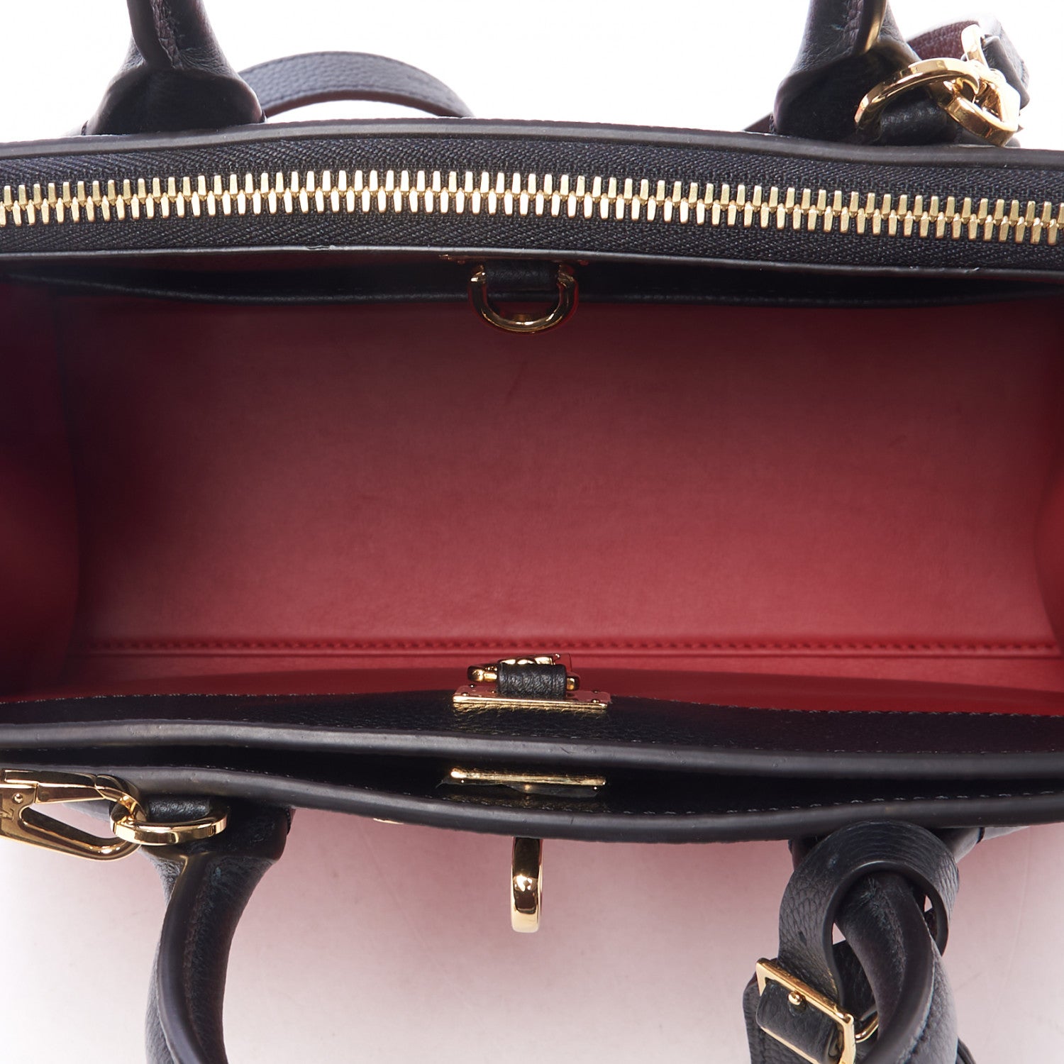 Louis Vuitton Taurillon City Steamer PM Black Rouge 7 of 8