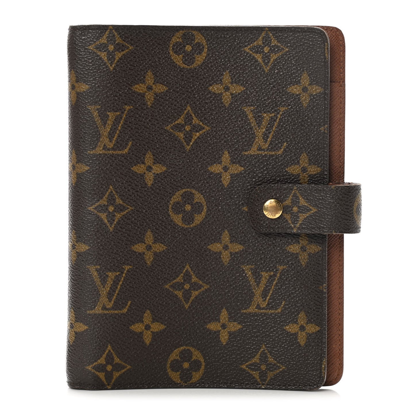 Monogram Medium Ring Agenda Cover