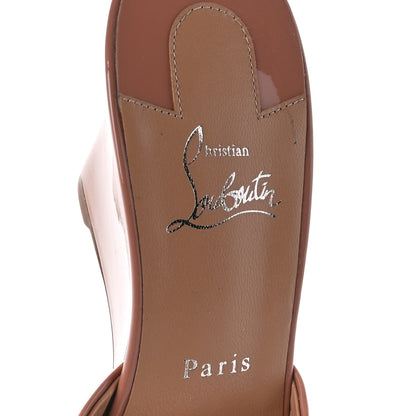 Christian Louboutin Patent Me Dolly Zeppa 85 Sandals 40 Nude 7 of 9