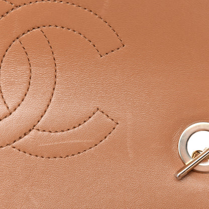 Chanel Lambskin Quilted Small Trendy CC Flap Dual Handle Bag Camel 9 of 12