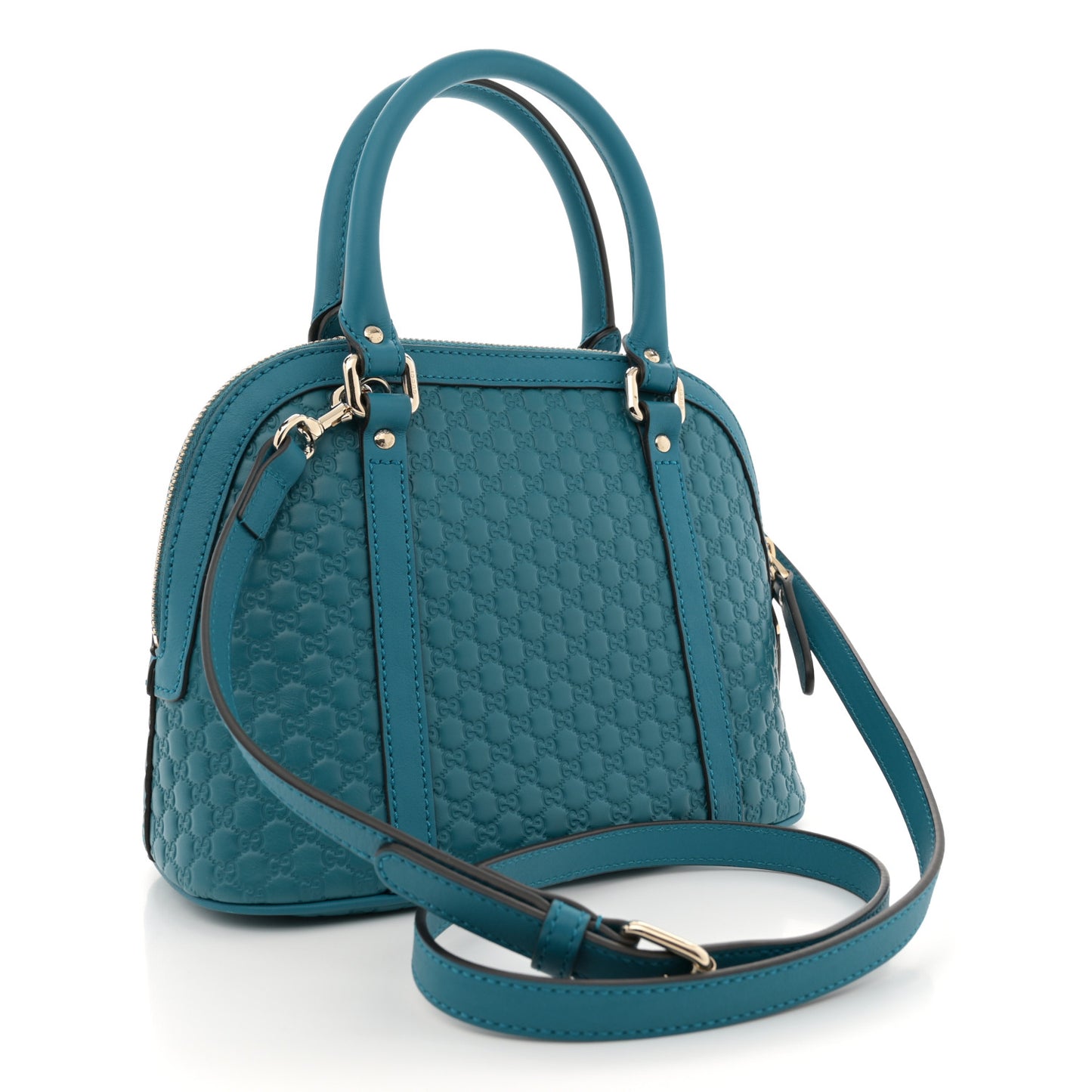Microguccissima Mini Dome Bag Deep Cobalt