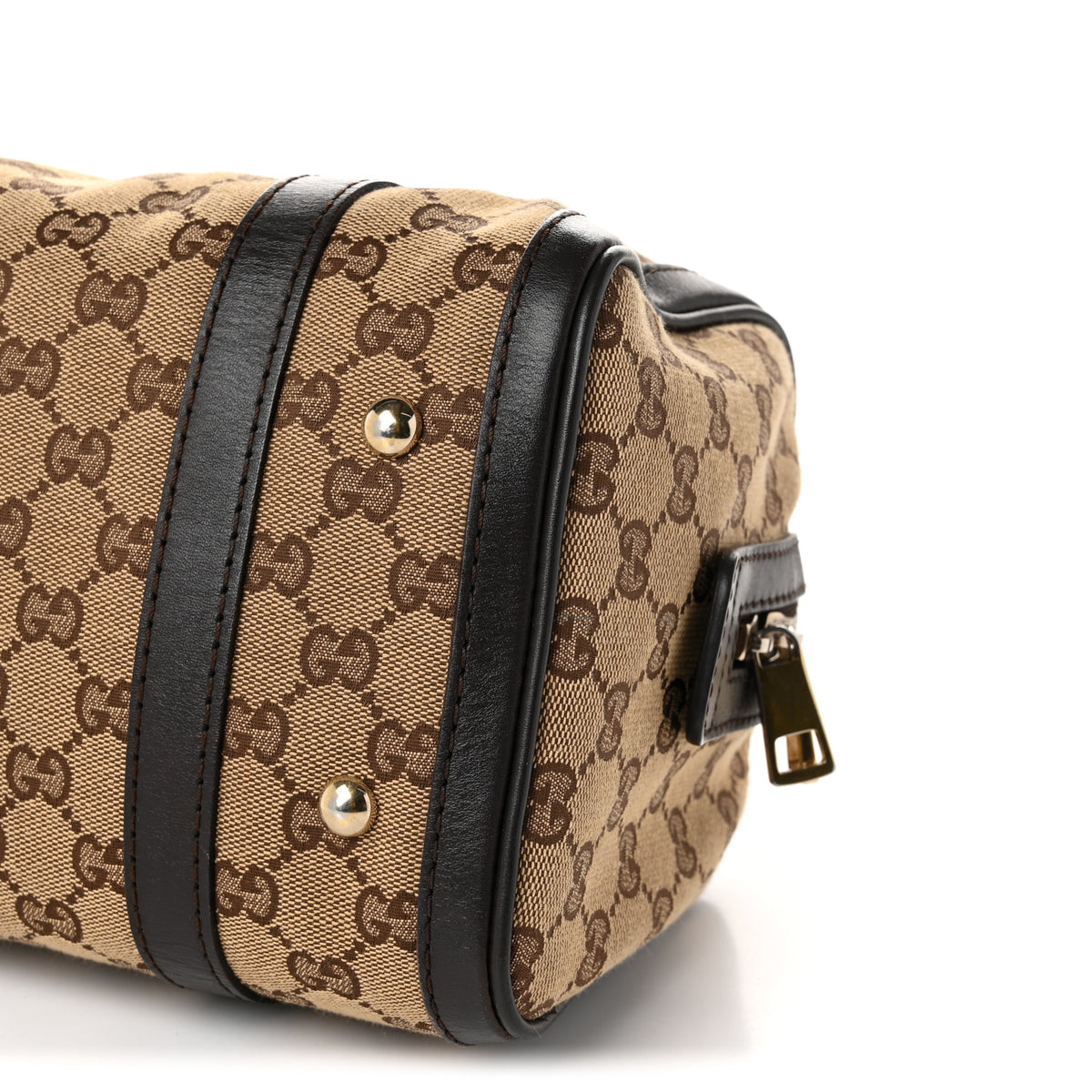 Monogram Small Boston Dark Brown