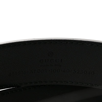 Gucci Calfskin Double G 30mm Belt 100 40 Black 5 of 8