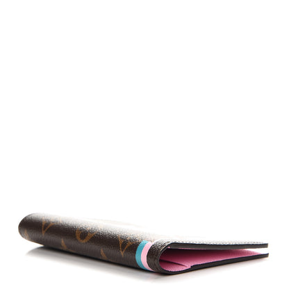 Louis Vuitton Monogram 2016 Christmas Animation Passport Cover Rose Ballerine 4 of 6