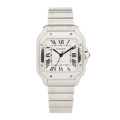 Cartier Stainless Steel 35mm Santos de Cartier Automatic Watch 1 of 5