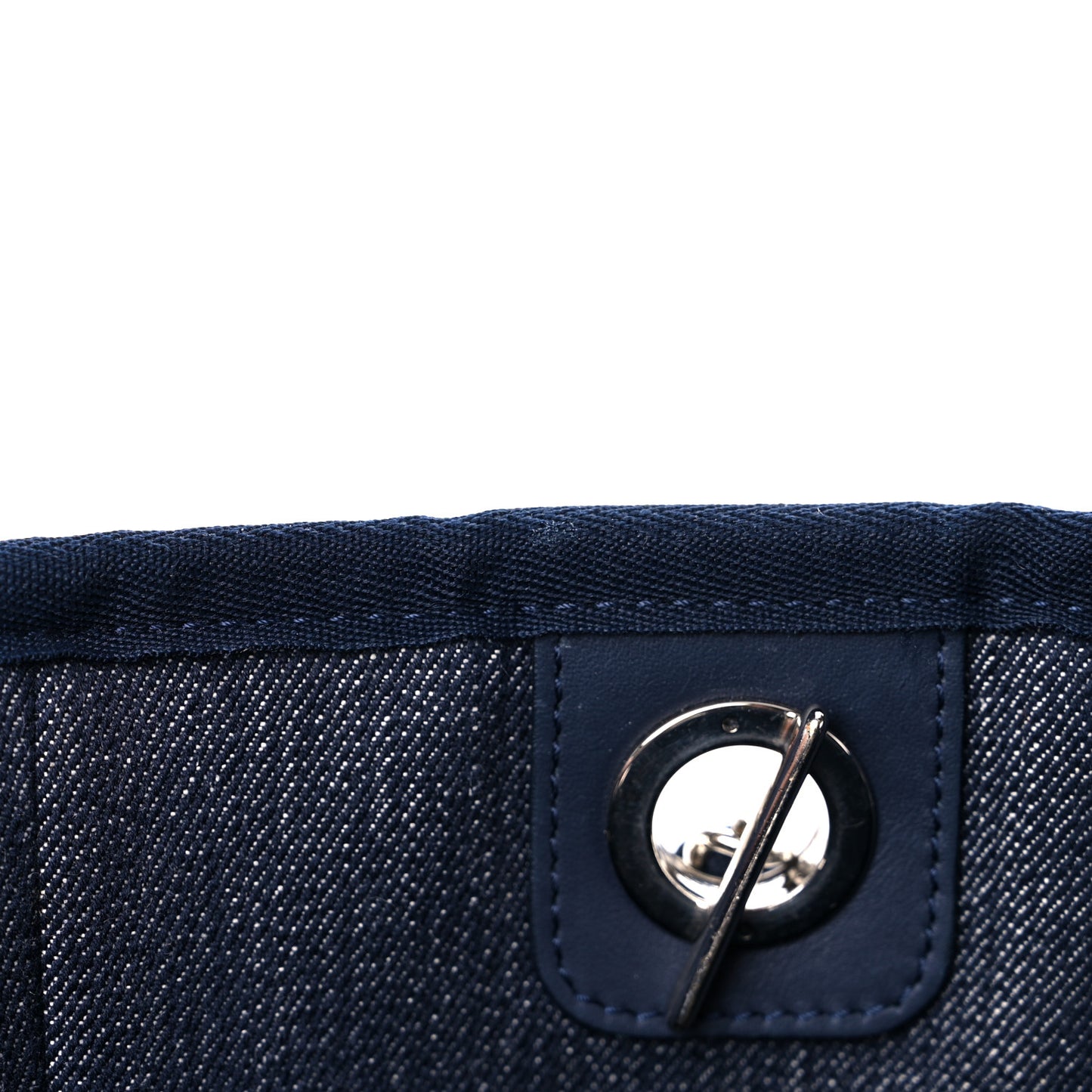 Denim Small Deauville Tote Dark Blue