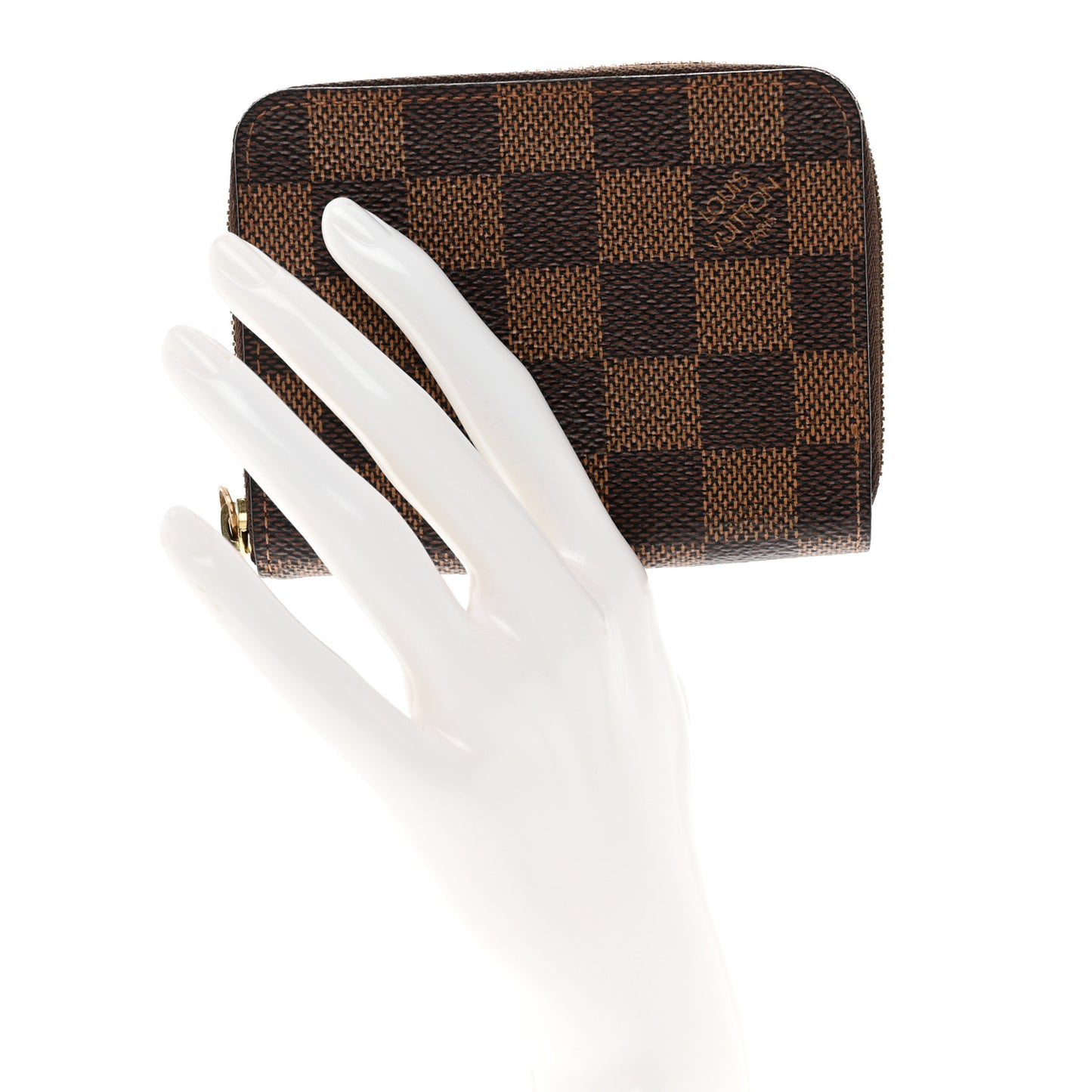 Damier Ebene Zippy Coin Purse