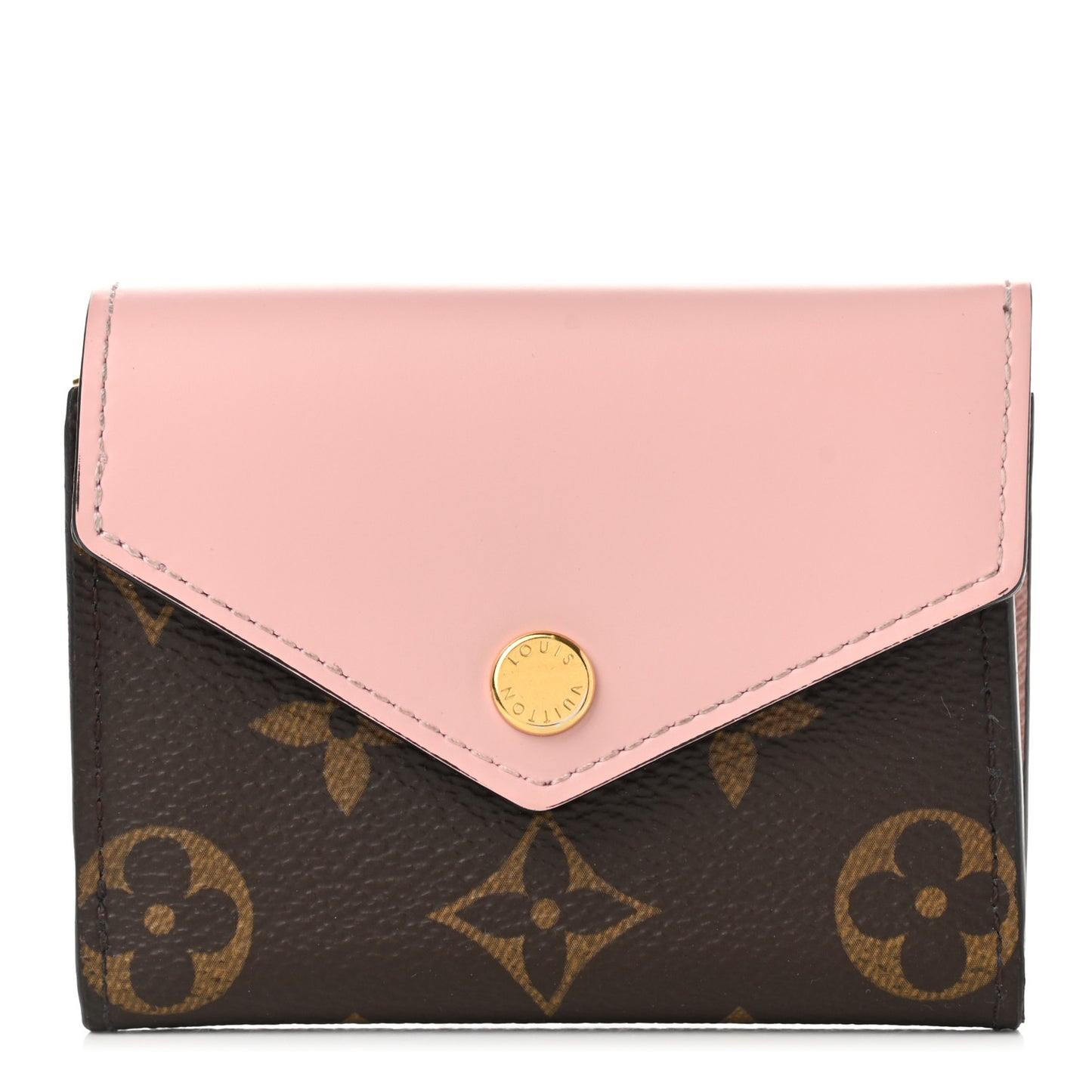Monogram Zoe Wallet Rose Ballerine