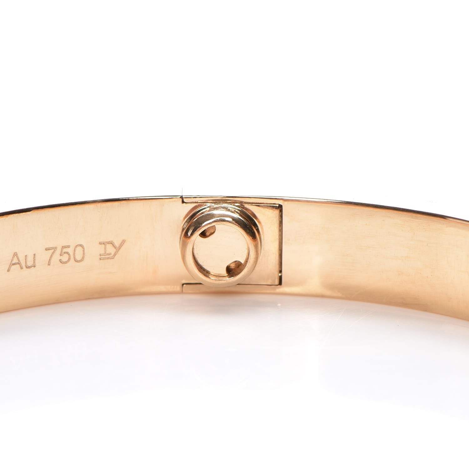 Cartier 18K Yellow Gold LOVE Bracelet 17 5 of 10