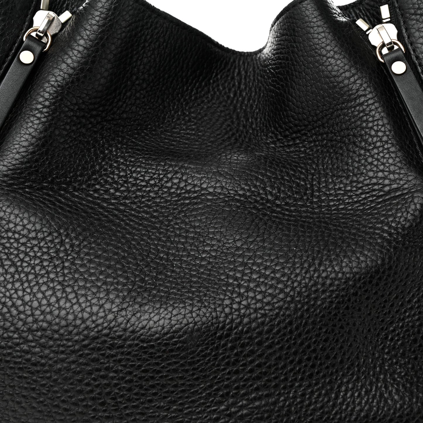 Grainy Calfskin House Check Medium Maidstone Black