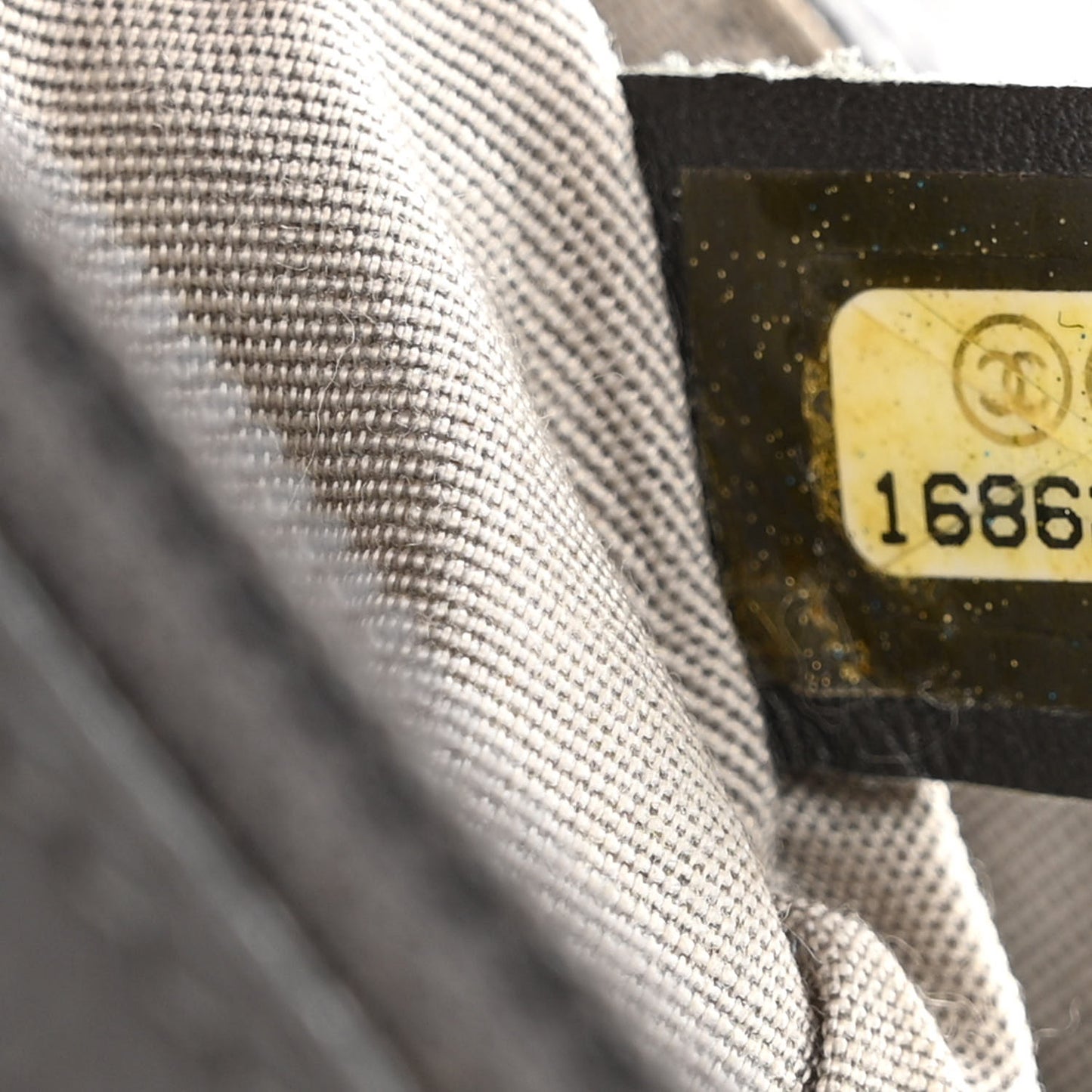 Caviar Half Moon Wallet On Chain WOC Dark Grey