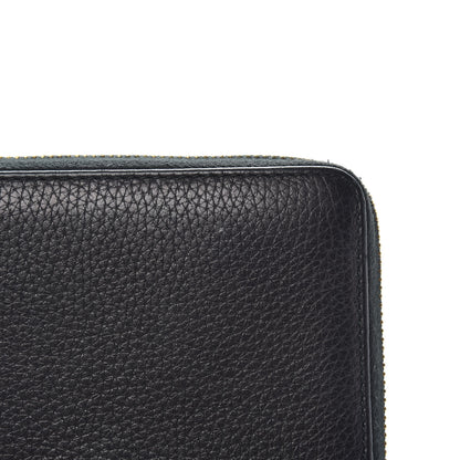 Gucci Pebbled Calfskin Soho Zip Around Wallet Black 10 of 13