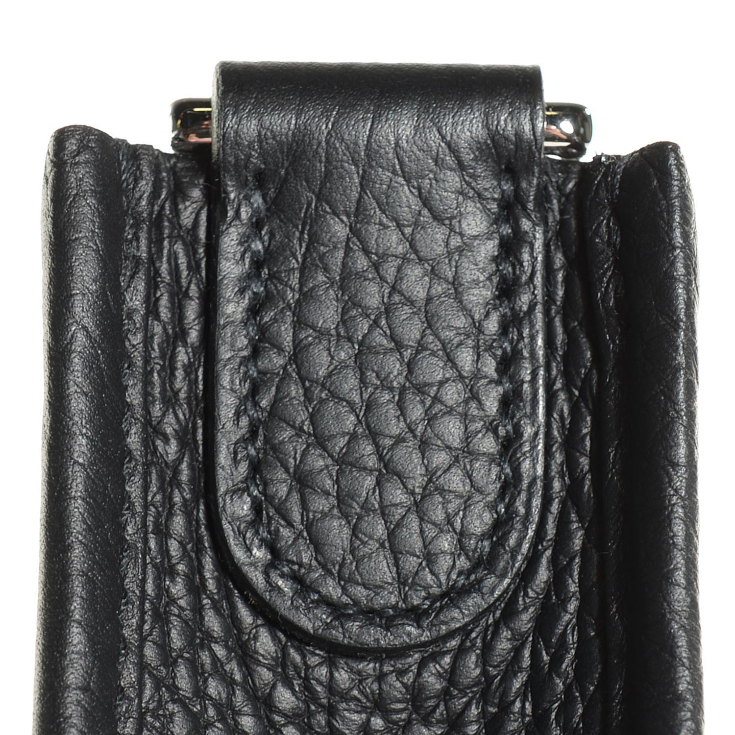 Hermes Taurillon Clemence Evelyne III PM Black 12 of 15