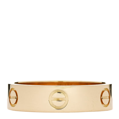 Cartier 18K Yellow Gold 5.5mm LOVE Ring 63 10.25 1 of 5